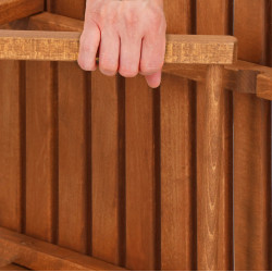 Set mobilier de gradina Springos BS001LB (Natural) Thumb