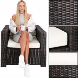Set mobilier de gradina Springos GF0062A (Brown/Cream) Thumb