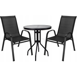 Set mobilier de gradina Springos GF0119 (Black)