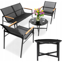 Set mobilier de gradina Springos GF0120 (Black) Thumb