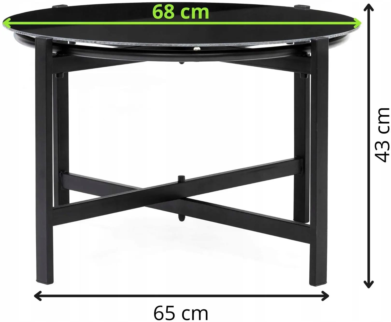 Set mobilier de gradina Springos GF0120 (Black) - 7