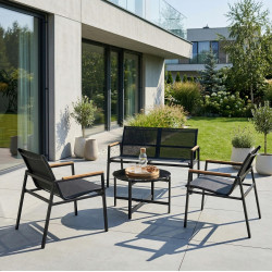 Set mobilier de gradina Springos GF0120 (Black) Thumb