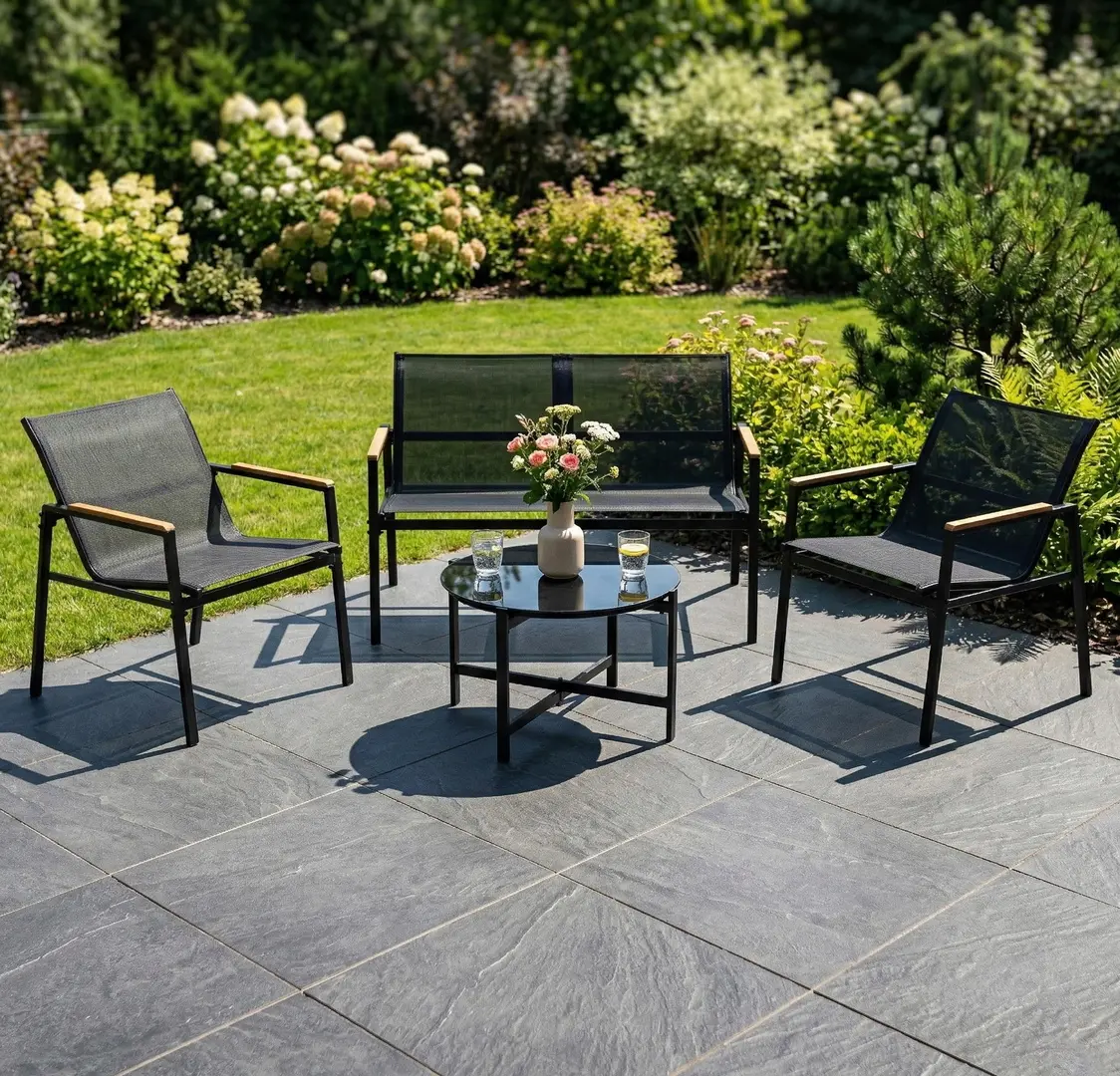 Set mobilier de gradina Springos GF0120 (Black)