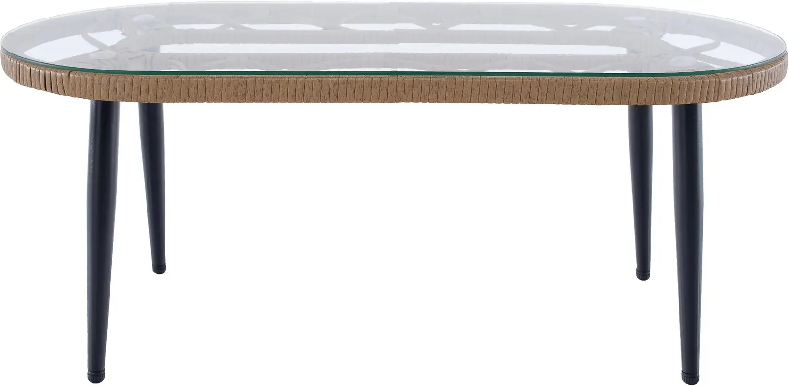 Set mobilier de gradina Tempo Kondela Araly (Beige/Natural) - 7