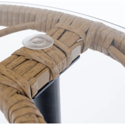 Set mobilier de gradina Tempo Kondela Araly (Beige/Natural) Thumb