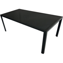 Set mobilier de gradina Tempo Kondela Kesios (Gray/Black) Thumb