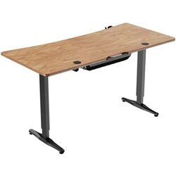 Masa de joc 1StPlayer MOTO-GT 1675 (Black/Wood)