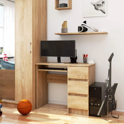 Компьютерный стол Akord A-6 CLP 90cm Right (Sonoma Oak)