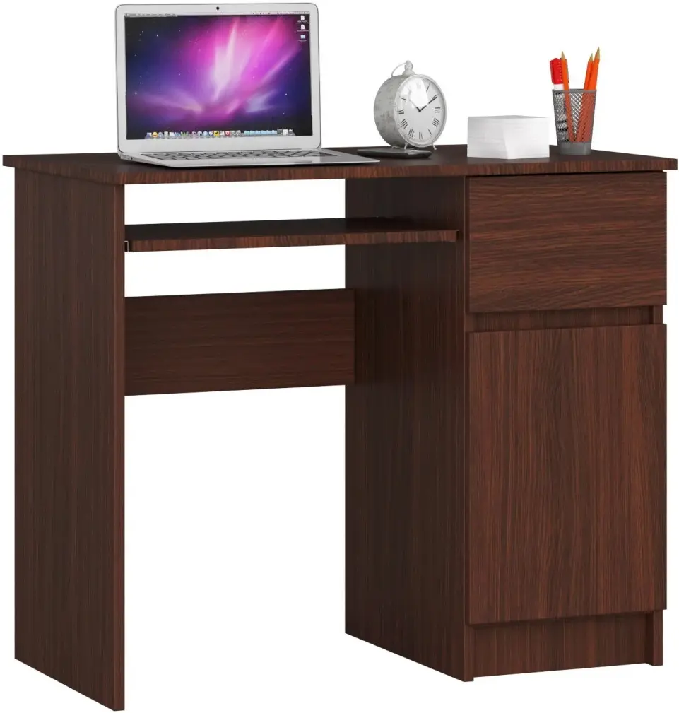 Компьютерный стол Akord Piksel 90cm PK Right (Wenge) - 2