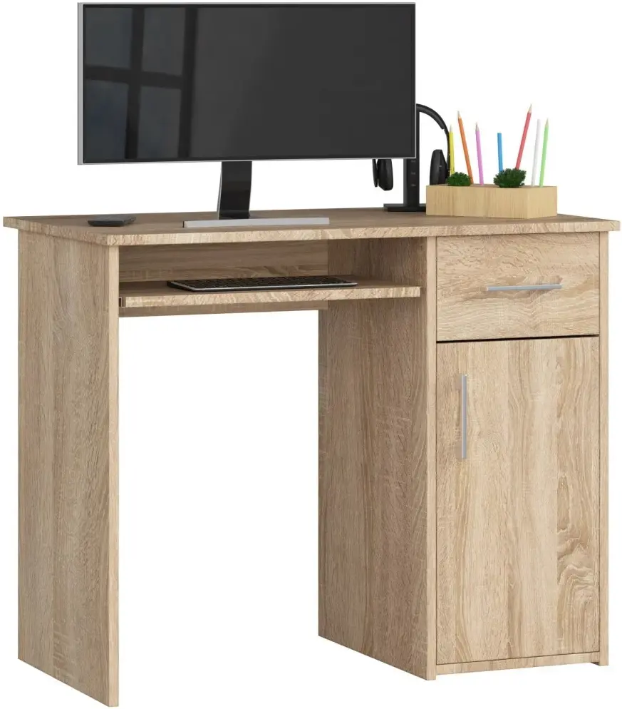 Компьютерный стол Akord Pin PK (Sonoma Oak) - 2