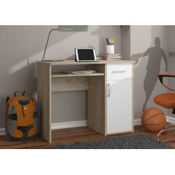 Компьютерный стол Akord Pin PK (Sonoma Oak/White)