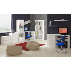 Masa pentru calculator Akord A-11 135cm 6SZ (White) Thumb