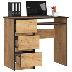 Masa pentru calculator Akord A-6 90cm Left (Craft Oak) Thumb
