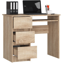 Masa pentru calculator Akord A-6 90cm Left (Sonoma Oak) Thumb