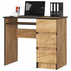 Masa de calculator Akord A-6 Right (Craft Oak)