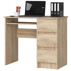 Masa de calculator Akord A-6 Right (Sonoma Oak)