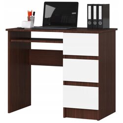 Masa de calculator Akord A-6 Right (Wenge/White)