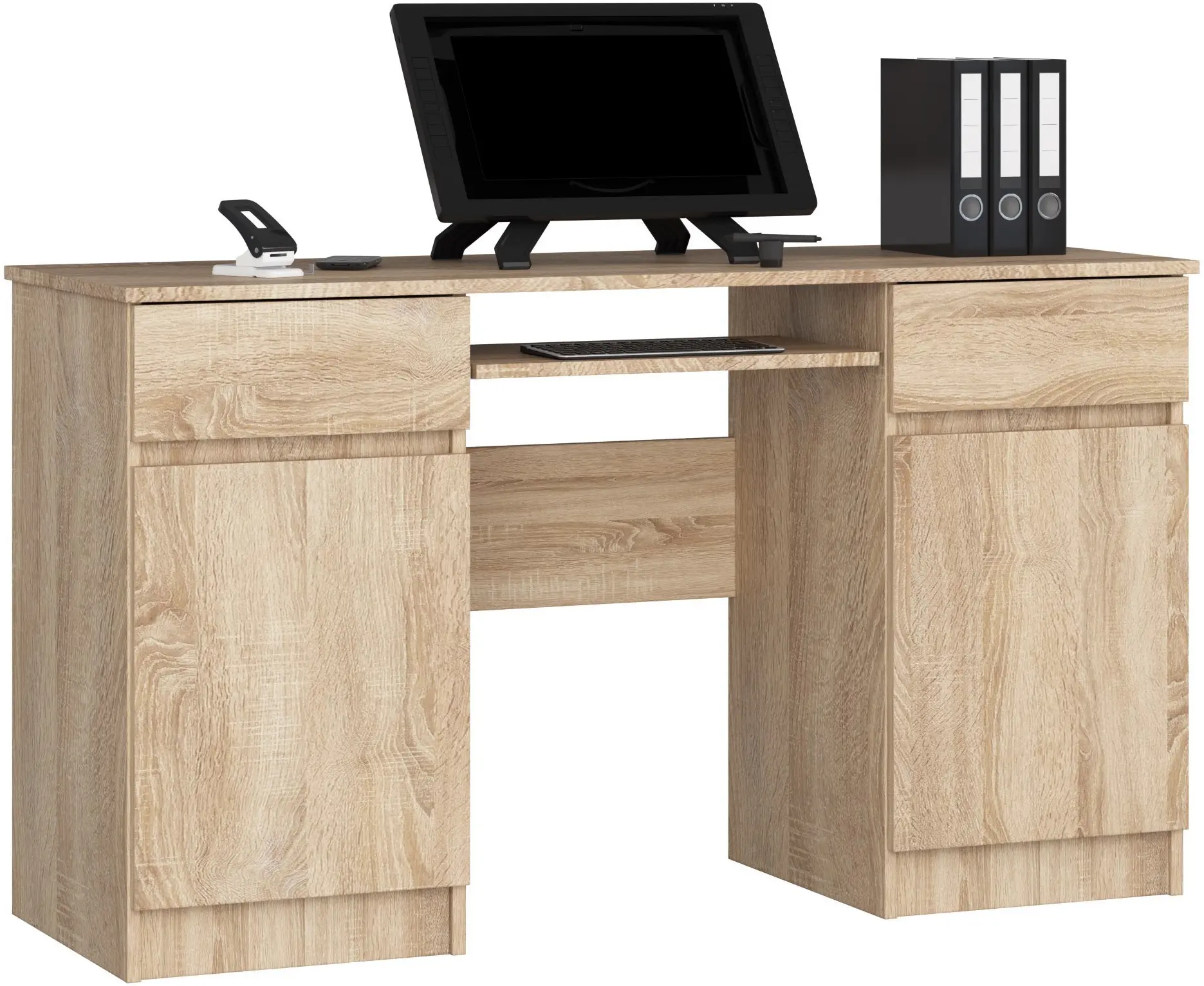 Masa pentru calculator Akord A5 135cm (Sonoma Oak)