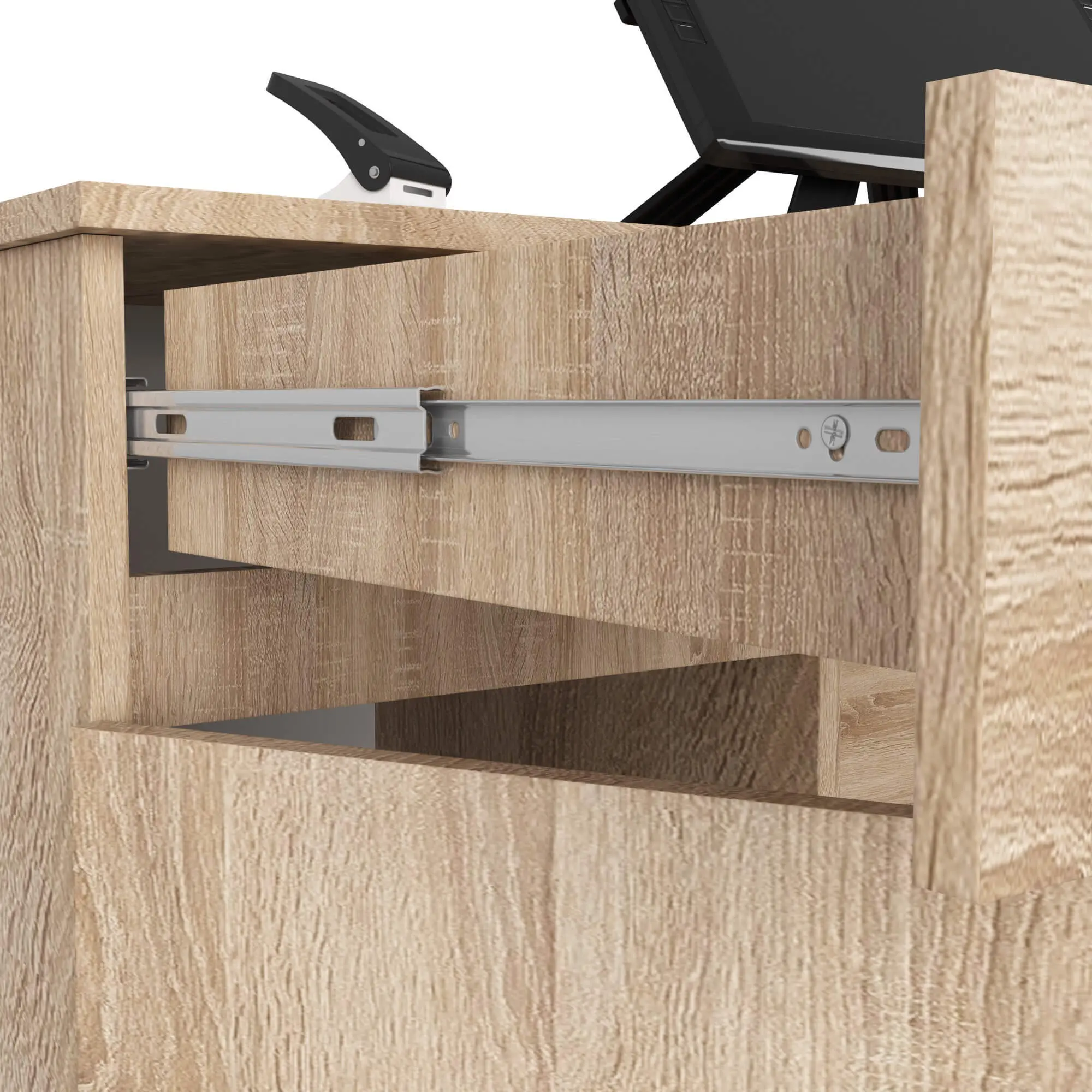 Masa pentru calculator Akord A5 135cm (Sonoma Oak)