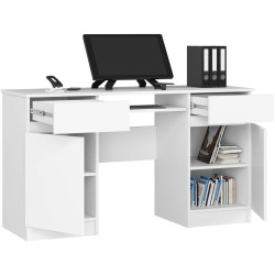 Masa pentru calculator Akord A5 135cm (White) Thumb