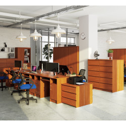 Masa pentru calculator Akord Ana 124cm (Alder) Thumb