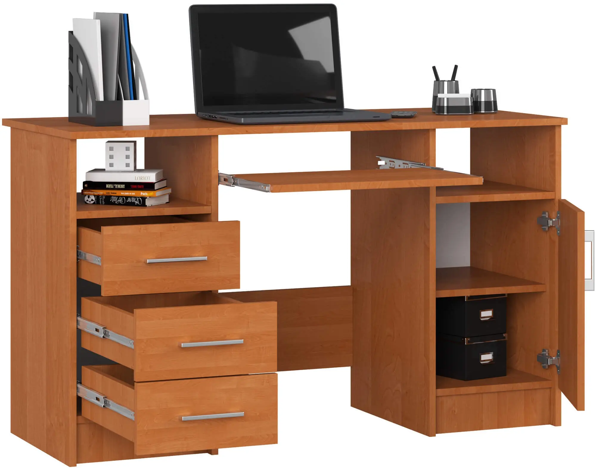 Masa pentru calculator Akord Ana 124cm (Alder)