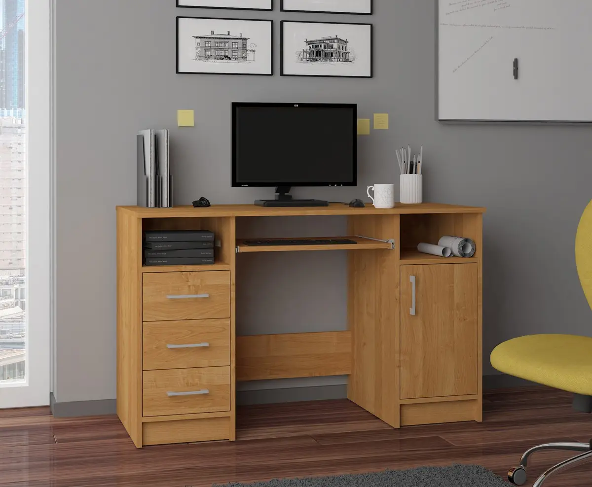 Masa pentru calculator Akord Ana 124cm (Alder)