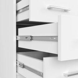 Masa pentru calculator Akord Ana 124cm (White Gloss) Thumb