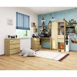 Masa de birou Akord B16 Left (Artisan Oak) Thumb