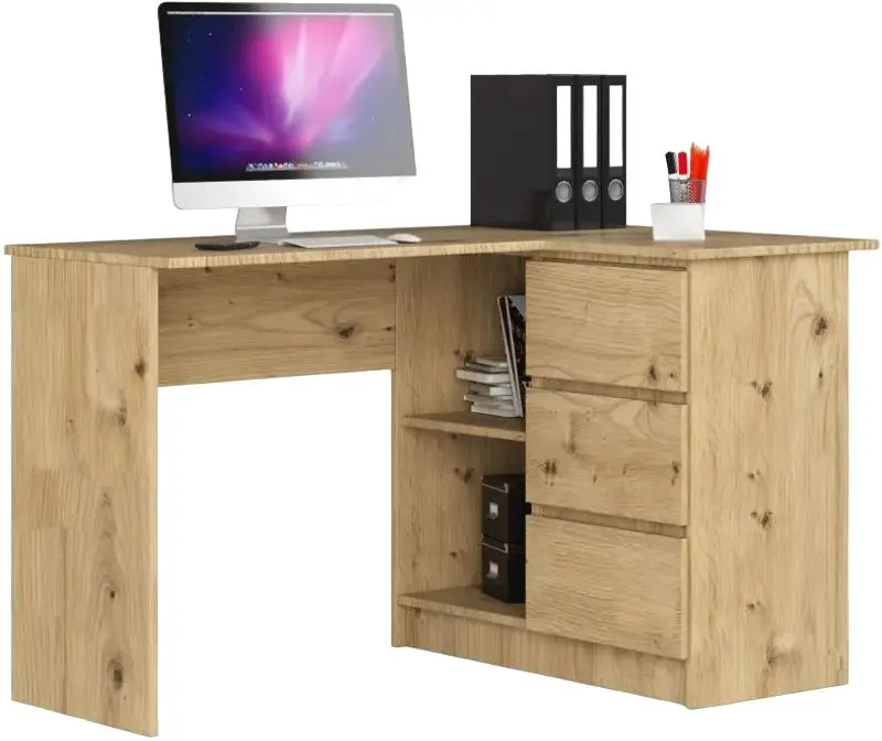 Стол письменный Akord B16 Right (Artisan Oak)