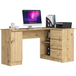 Стол письменный Akord B20 Right (Artisan Oak)