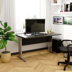 Стол компьютерный Akord BM-135 (Silver/Gray Graphite) Thumb