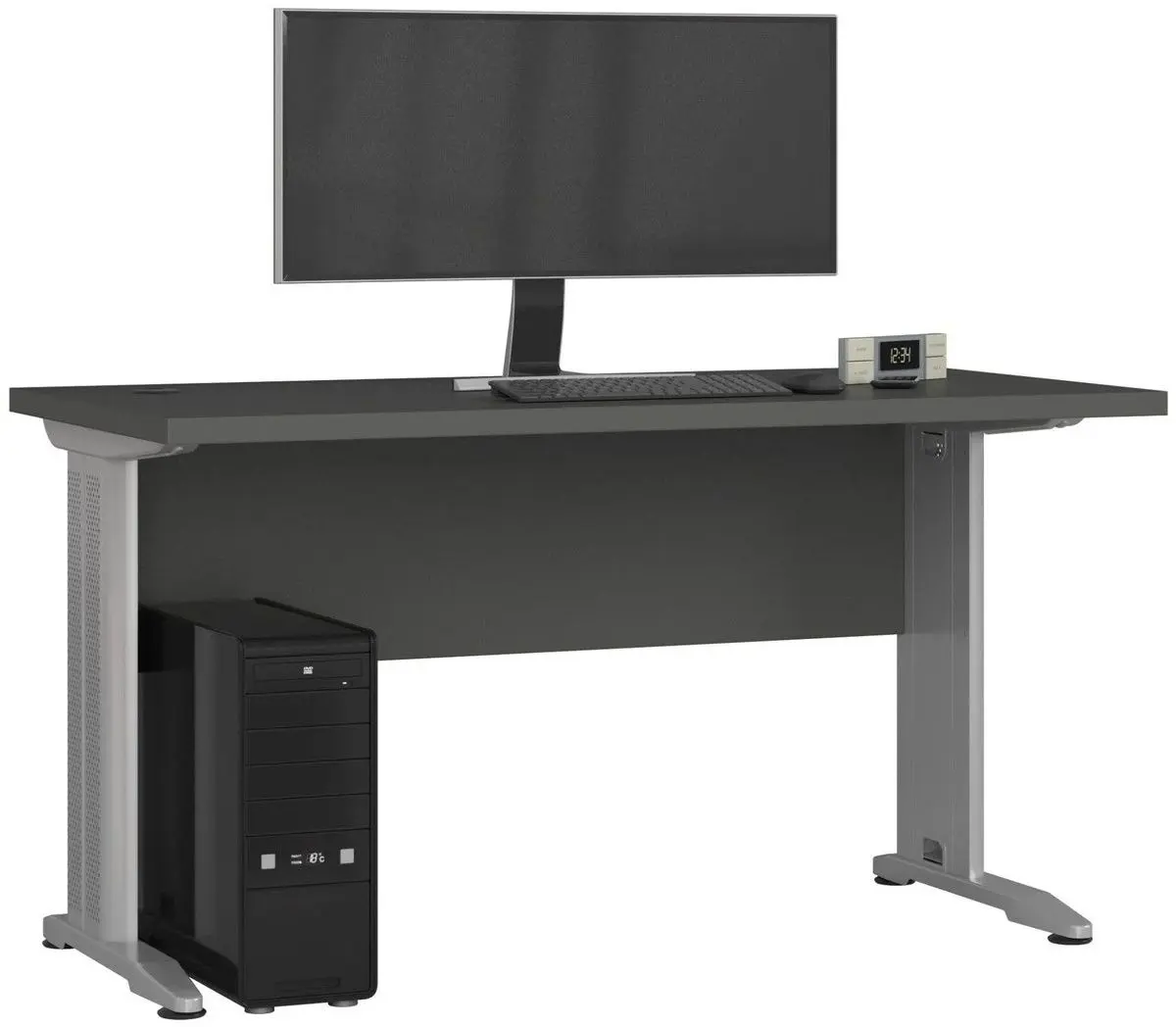 Стол компьютерный Akord BM-135 (Silver/Gray Graphite)