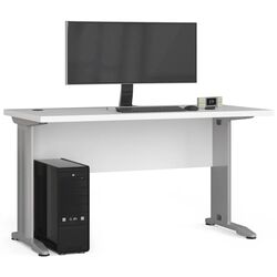 Masa de calculator Akord BM-135 (Silver/White)