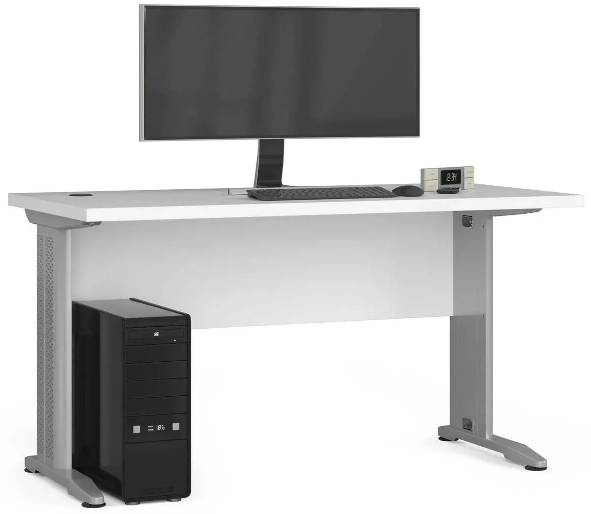 Masa de calculator Akord BM-135 (Silver/White)