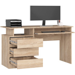 Masa pentru calculator Akord CLP 135cm (Sonoma Oak) Thumb