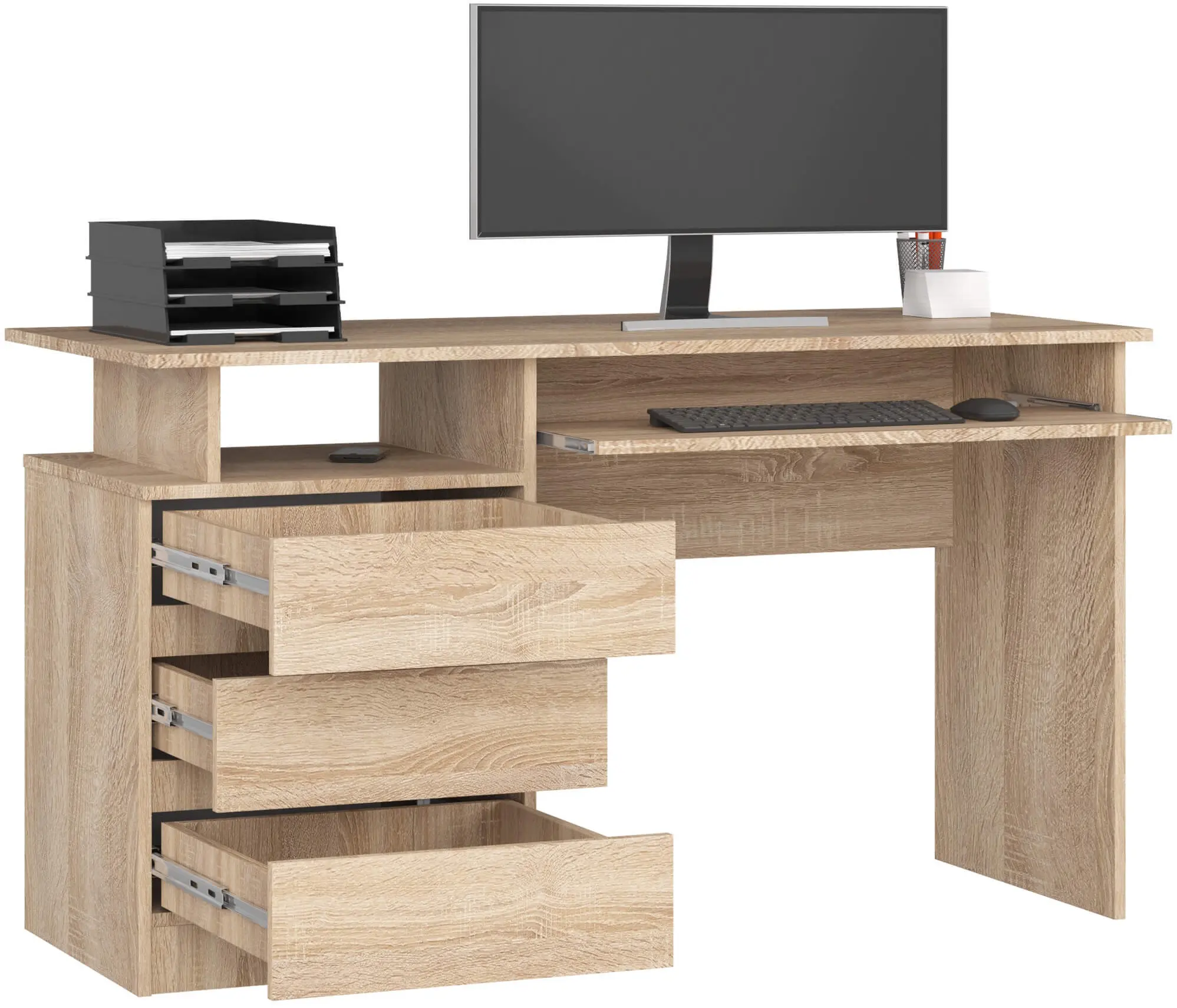 Masa pentru calculator Akord CLP 135cm (Sonoma Oak)