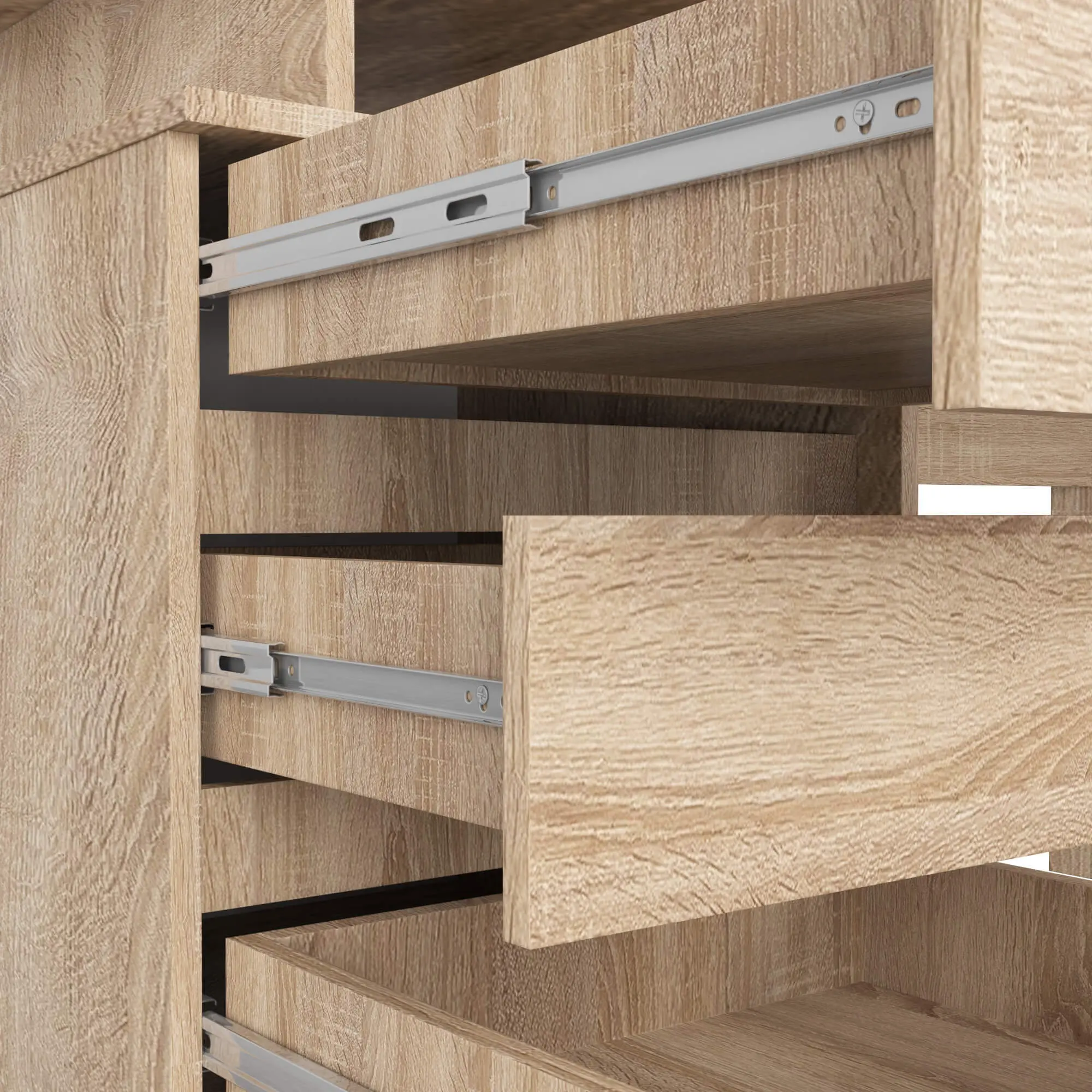 Masa pentru calculator Akord CLP 135cm (Sonoma Oak)