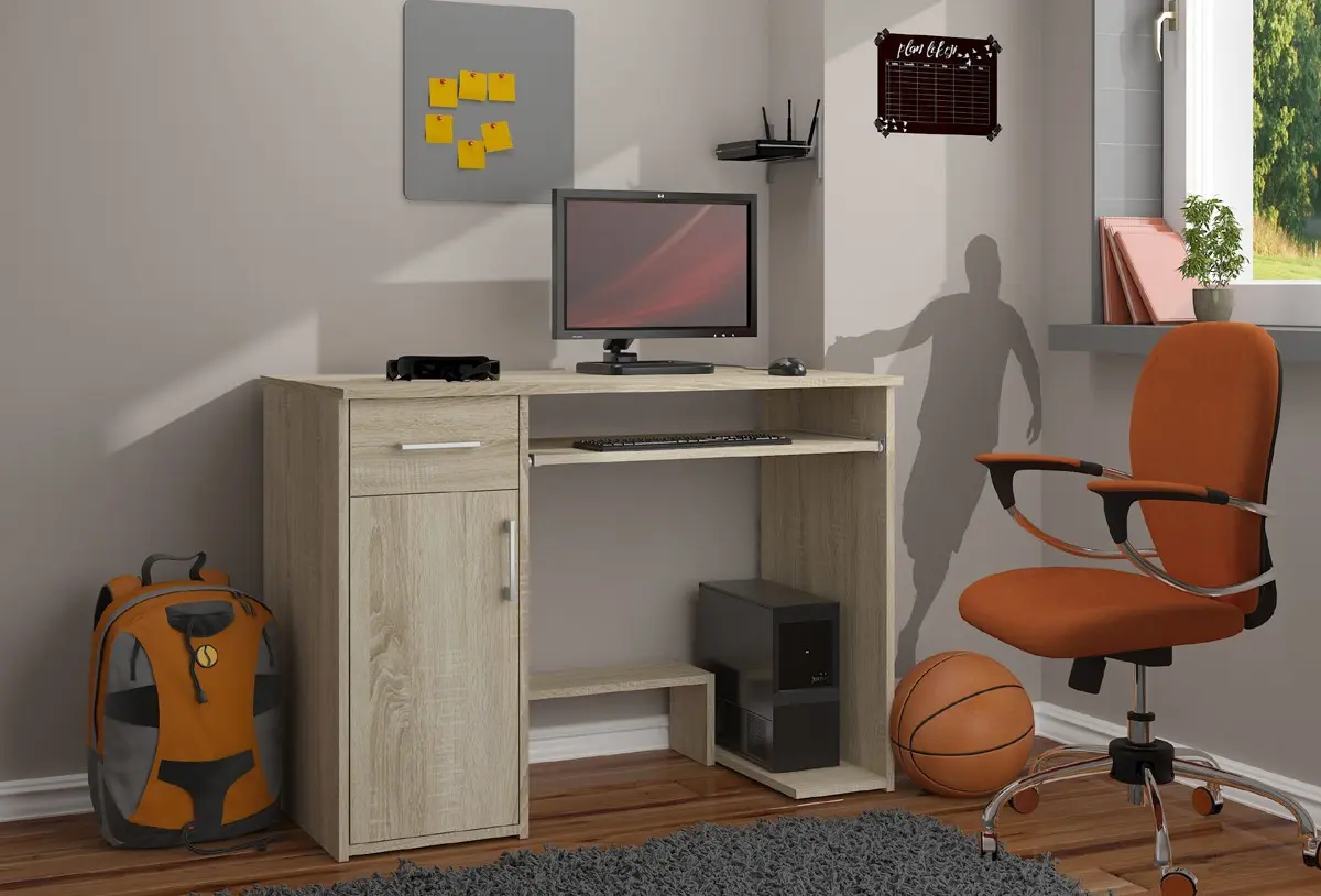 Masa pentru calculator Akord Jay 90cm (Sonoma Oak)