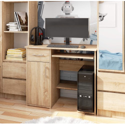 Masa pentru calculator Akord Jay 90cm (Sonoma Oak)