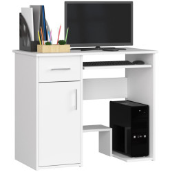 Masa pentru calculator Akord Jay 90cm (White) Thumb