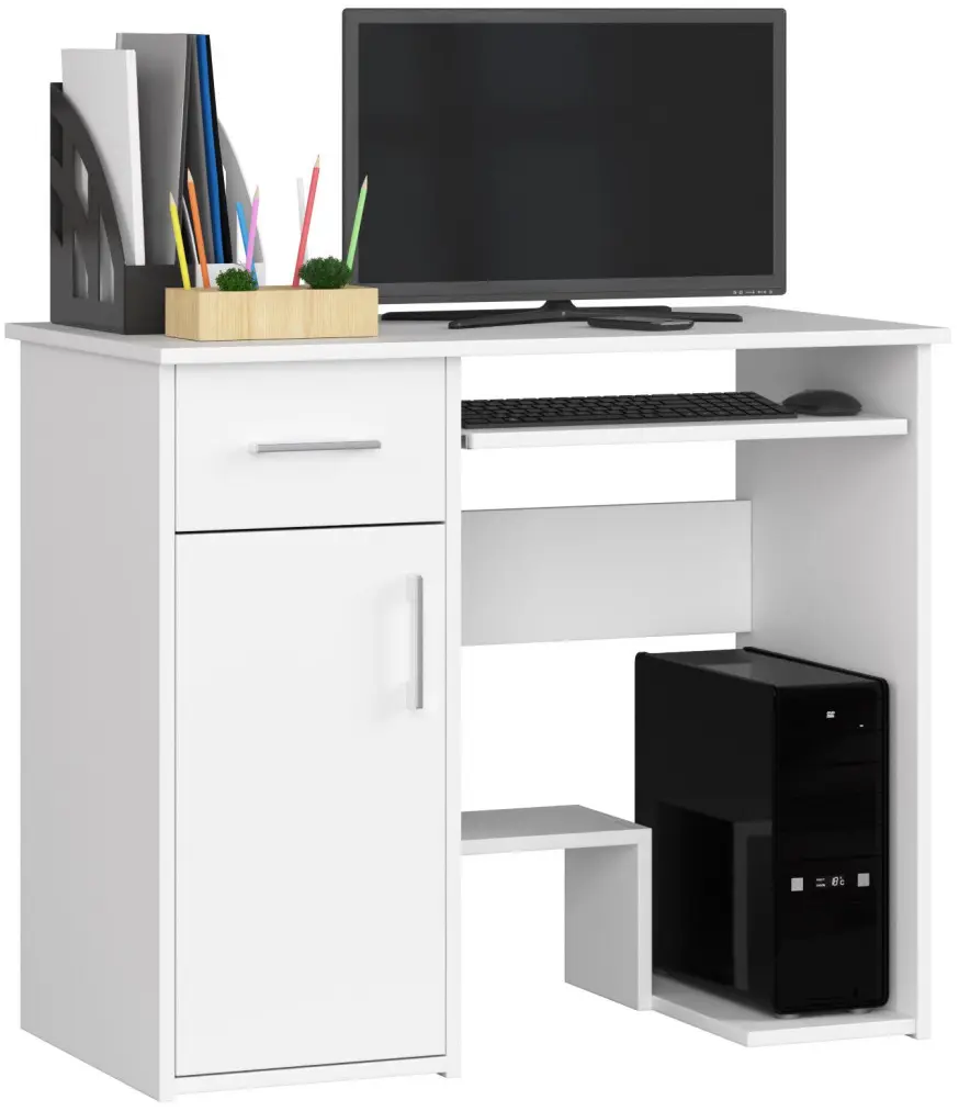 Masa pentru calculator Akord Jay 90cm (White)