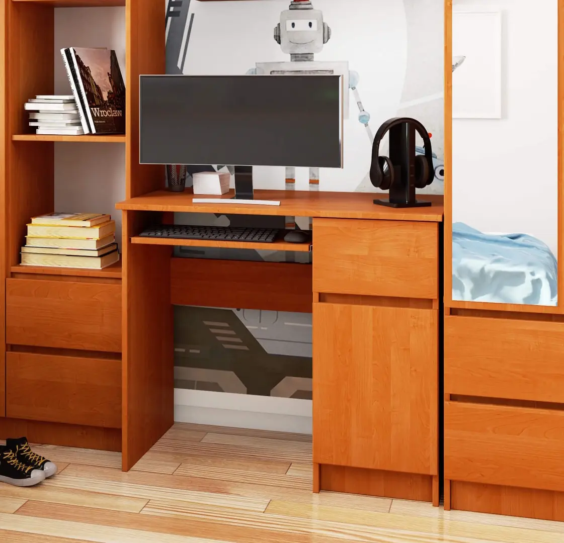 Masa pentru calculator Akord Piksel 90cm Right (Alder)