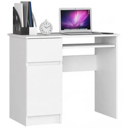 Masa de calculator Akord Piksel Left (White) Thumb