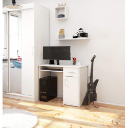 Стол компьютерный Akord Pin 90см (White) Thumb