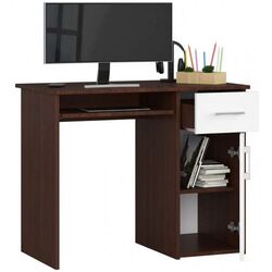 Masa de calculator Akord Pin (Wenge/White) Thumb