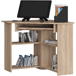 Masa pentru calculator Akord Ted 80cm (Sonoma Oak) Thumb