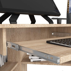 Masa pentru calculator Akord Ted 80cm (Sonoma Oak) Thumb