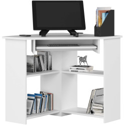 Masa pentru calculator Akord Ted 80cm (White) Thumb