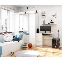 Masa pentru calculator Artool 165816-AK Left (White) Thumb